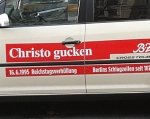 B.Z. Schlagzeilen-Taxi – Christo gucken