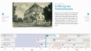 Screenshot Webchronik Paulinenkrankenhaus